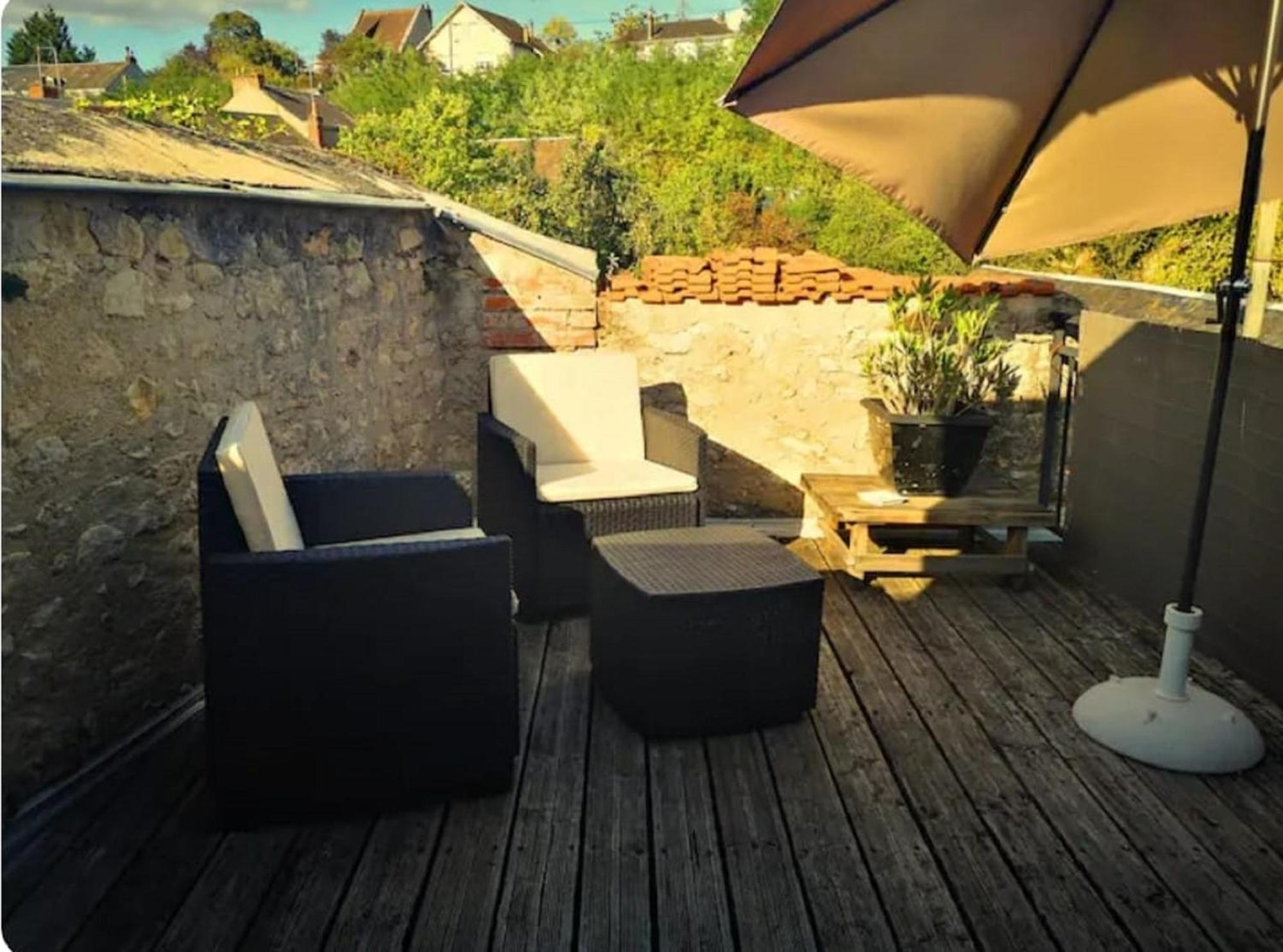 Chambres Avec Salle De Bains Et Cuisine En Centre Ville Argenton Sur Creuse Экстерьер фото