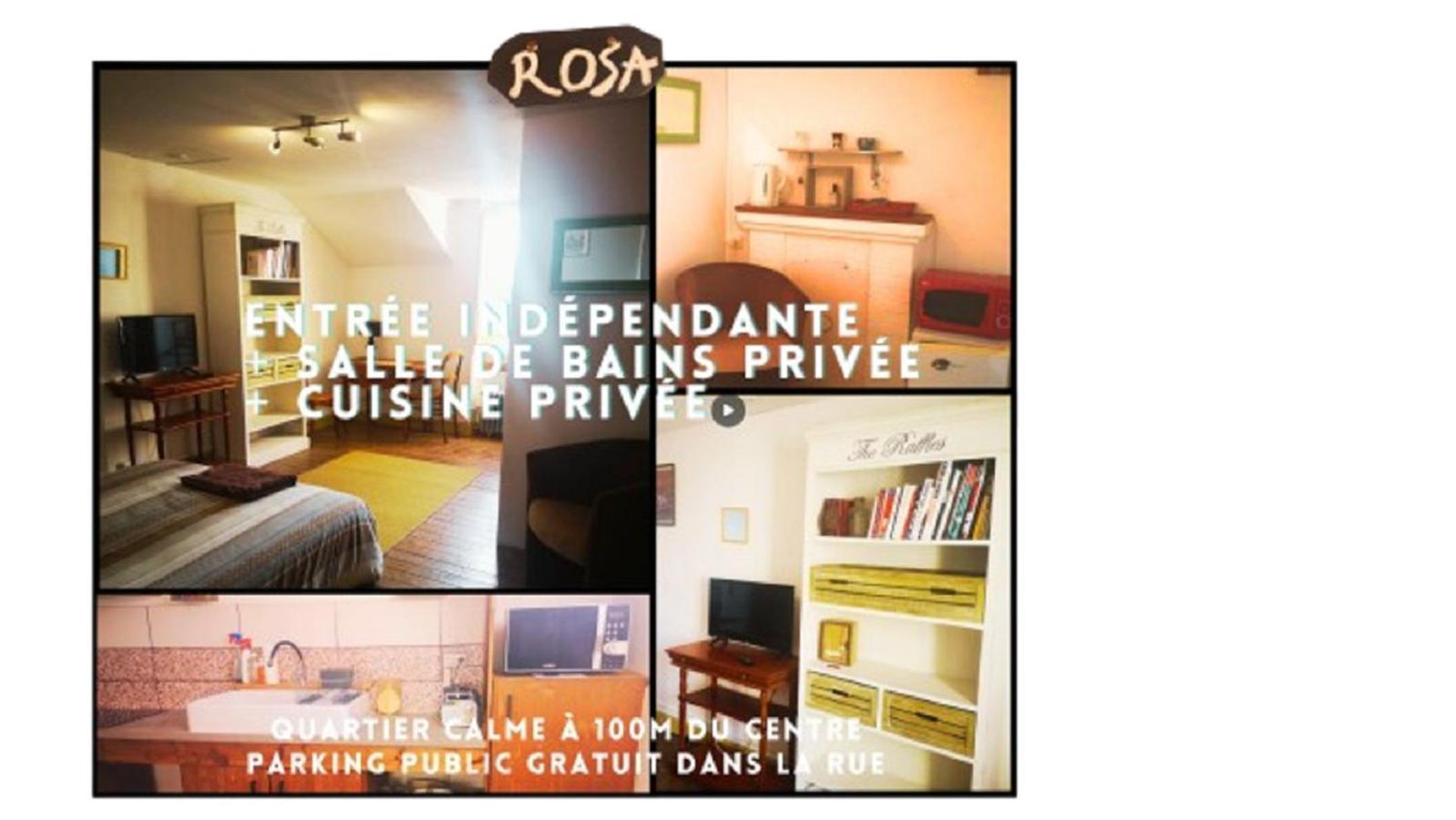 Chambres Avec Salle De Bains Et Cuisine En Centre Ville Argenton Sur Creuse Экстерьер фото